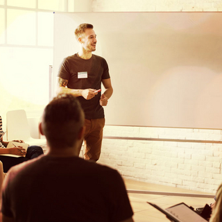 BKK VBU BGM im &Uuml;berblick: Klassische Vortragssitation am Board